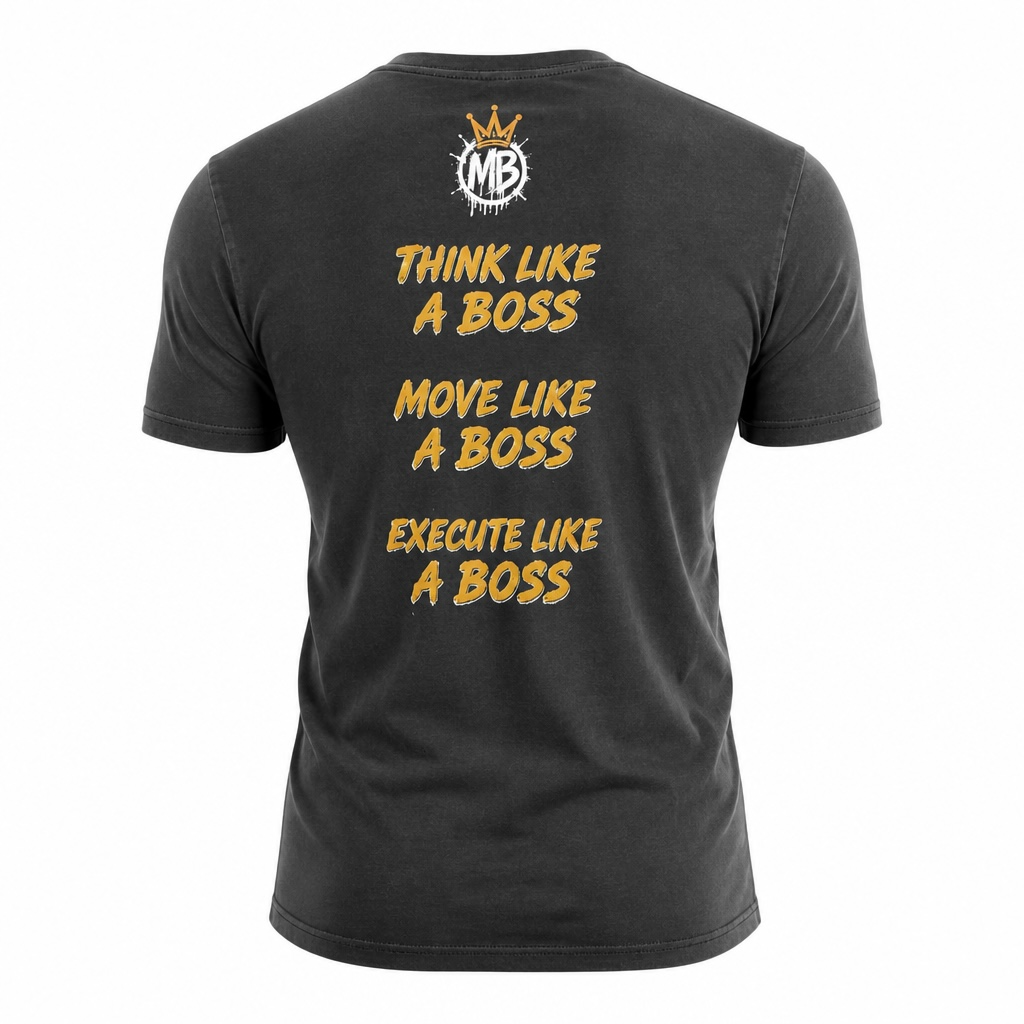 BOSS MENTALITY ⚫ Midnight Black