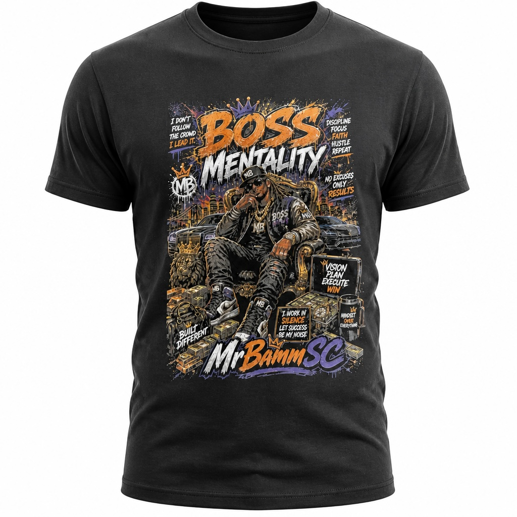 BOSS MENTALITY ⚫ Midnight Black