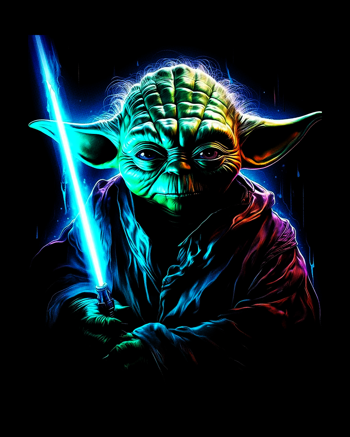 Premium Yoda  T Shirt