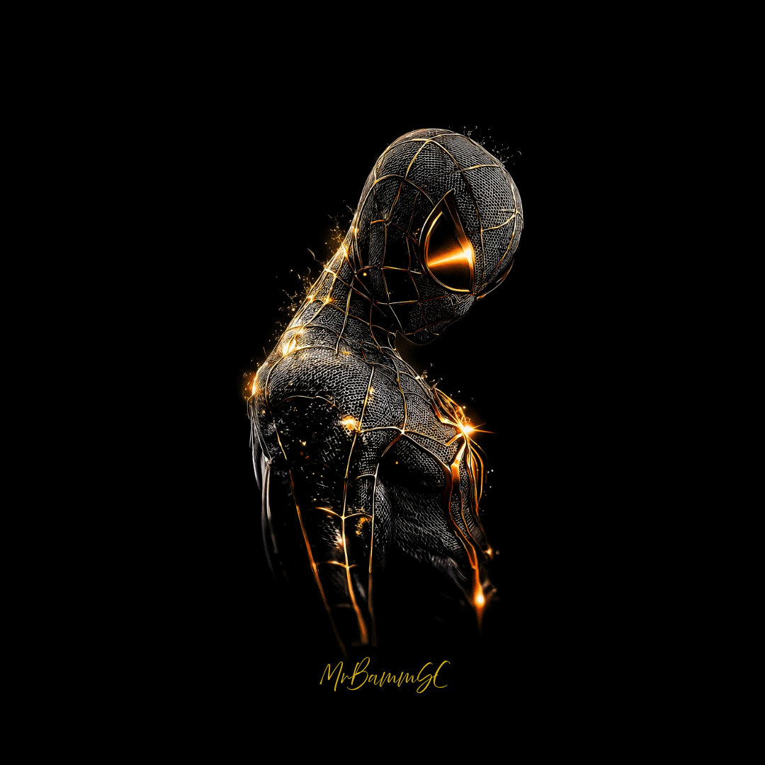 Premium Dark Spiderman T Shirt